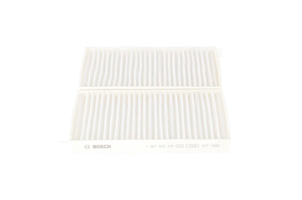 Filtre d'habitacle (Filtre à pollen) BOSCH M2278 - ref. 1 987 432 278