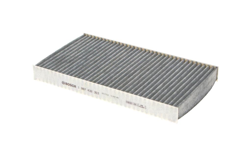 Filtro, aire habitáculo BOSCH R2303 - ref. 1 987 432 303