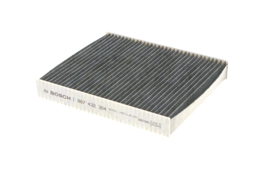 Filtre d'habitacle (Filtre à pollen) BOSCH R2304 - ref. 1 987 432 304
