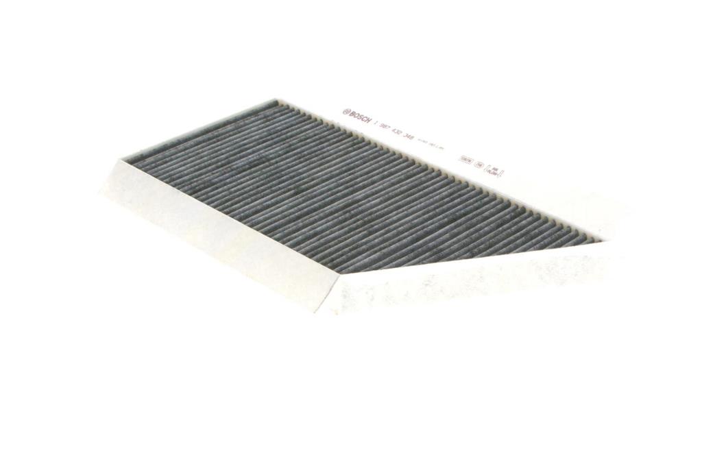 Filtre d'habitacle (Filtre à pollen) BOSCH R2348 - ref. 1 987 432 348