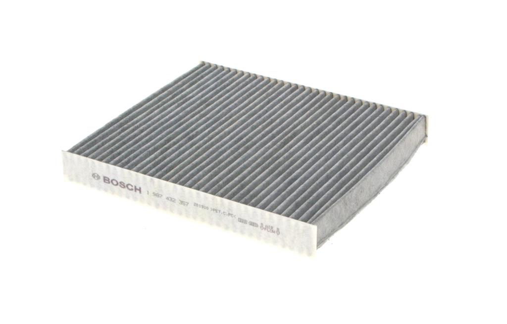 Filtro de habitáculo BOSCH R2357 - ref. 1 987 432 357