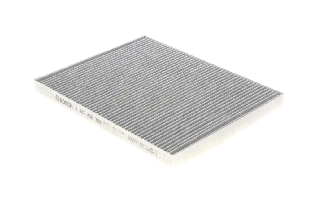 Filtre d'habitacle (Filtre à pollen) BOSCH R2360 - ref. 1 987 432 360