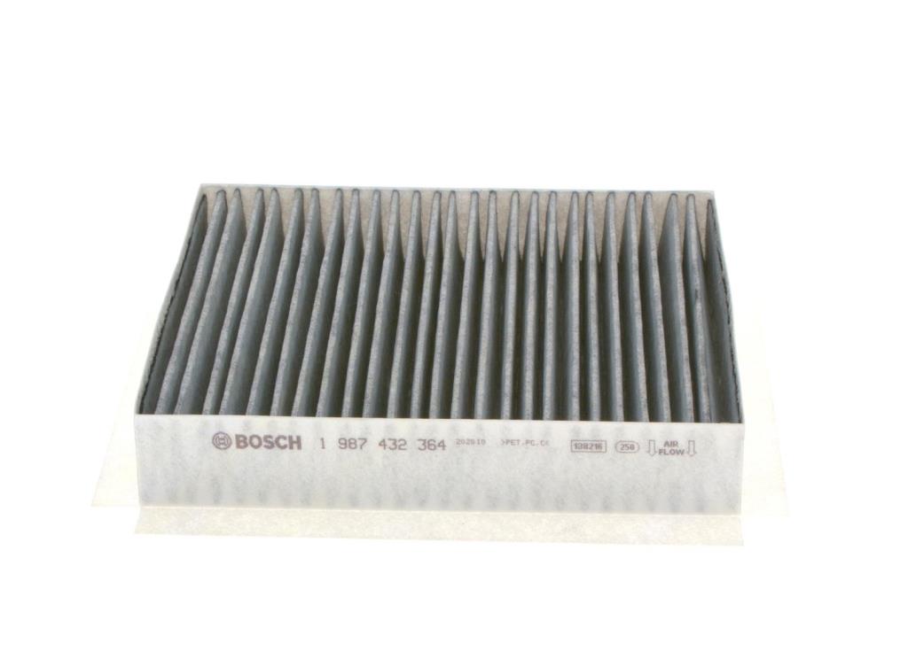 Filtre d'habitacle (Filtre à pollen) BOSCH R2364 - ref. 1 987 432 364