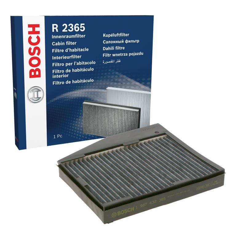 Filtro, aire habitáculo BOSCH R2365 - ref. 1 987 432 365