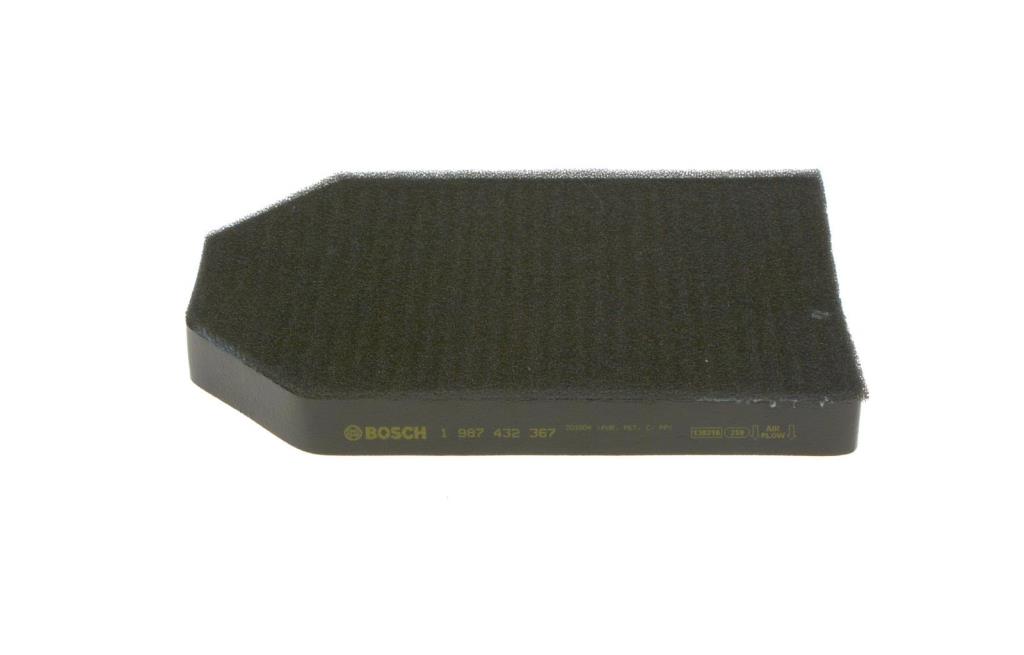 Filtre d'habitacle (Filtre à pollen) BOSCH R2367 - ref. 1 987 432 367