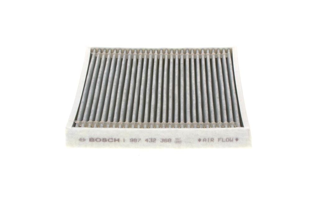 Filtre d'habitacle (Filtre à pollen) BOSCH R2368 - ref. 1 987 432 368