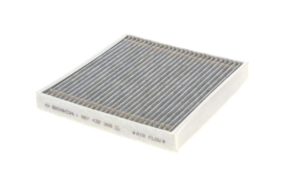 Filtre d'habitacle (Filtre à pollen) BOSCH R2368 - ref. 1 987 432 368
