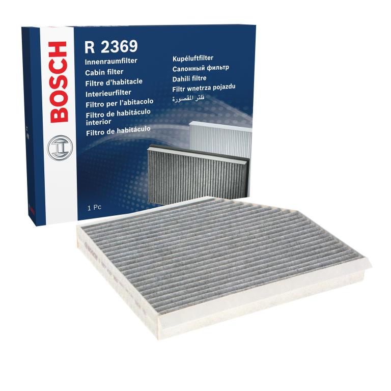 Filtre d'habitacle (Filtre à pollen) BOSCH R2369 - ref. 1 987 432 369