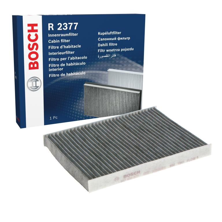 Filtre d'habitacle (Filtre à pollen) BOSCH R2377 - ref. 1 987 432 377