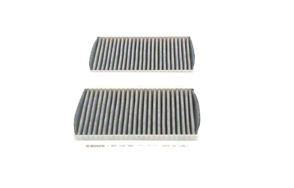 Filtre d'habitacle (Filtre à pollen) BOSCH R2386 - ref. 1 987 432 386