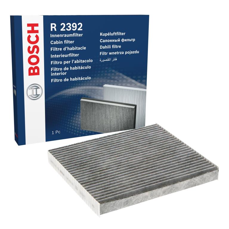 Filtre d'habitacle (Filtre à pollen) BOSCH R2392 - ref. 1 987 432 392