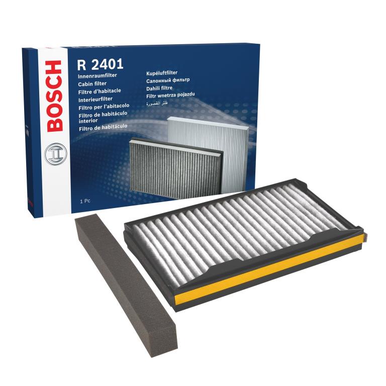 Filtre d'habitacle (Filtre à pollen) BOSCH R2401 - ref. 1 987 432 401