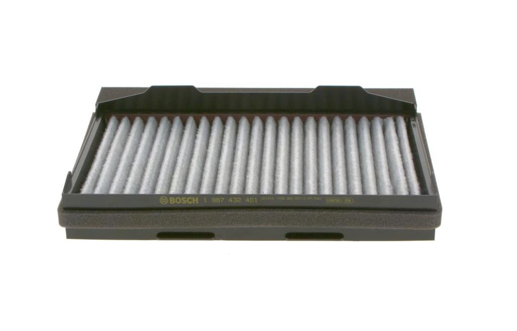 Filtre d'habitacle (Filtre à pollen) BOSCH R2401 - ref. 1 987 432 401