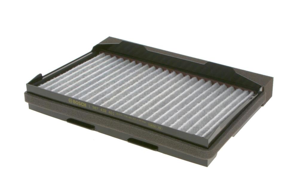Filtre d'habitacle (Filtre à pollen) BOSCH R2401 - ref. 1 987 432 401