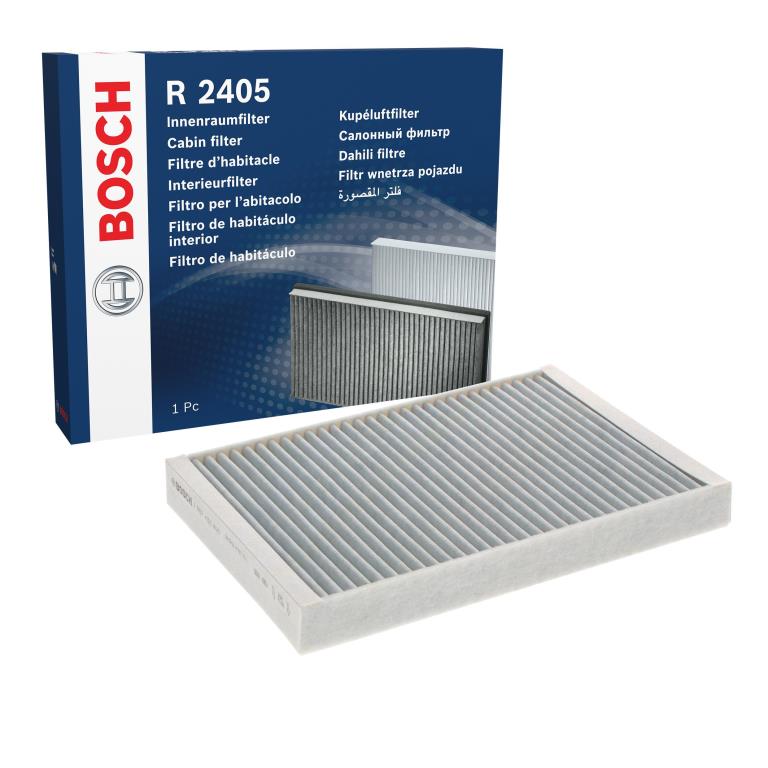 Filtre d'habitacle (Filtre à pollen) BOSCH R2405 - ref. 1 987 432 405