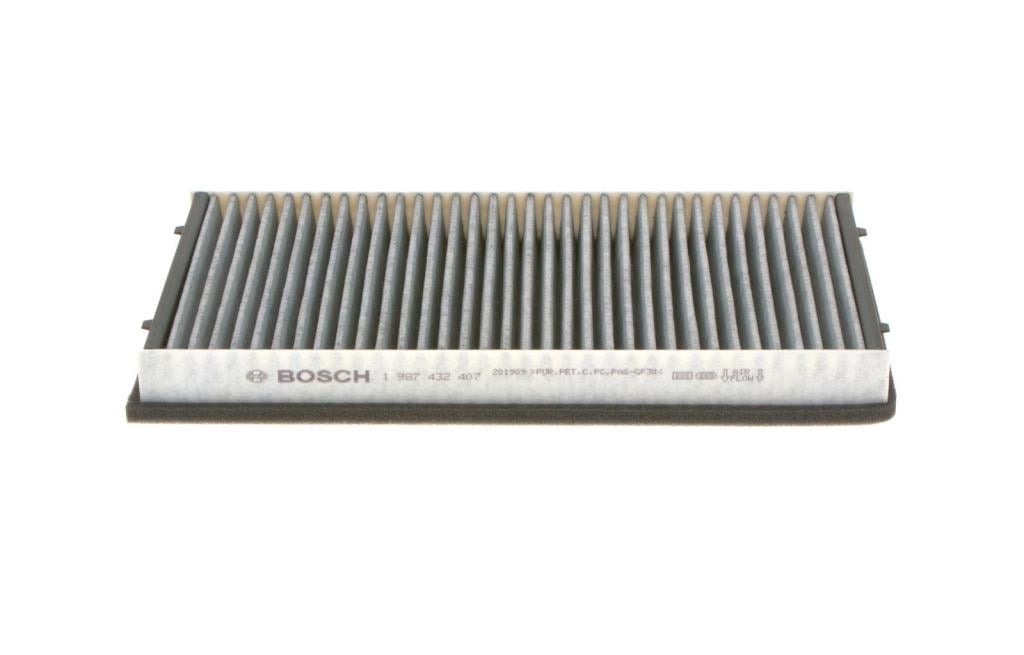 Filtre d'habitacle (Filtre à pollen) BOSCH R2407 - ref. 1 987 432 407