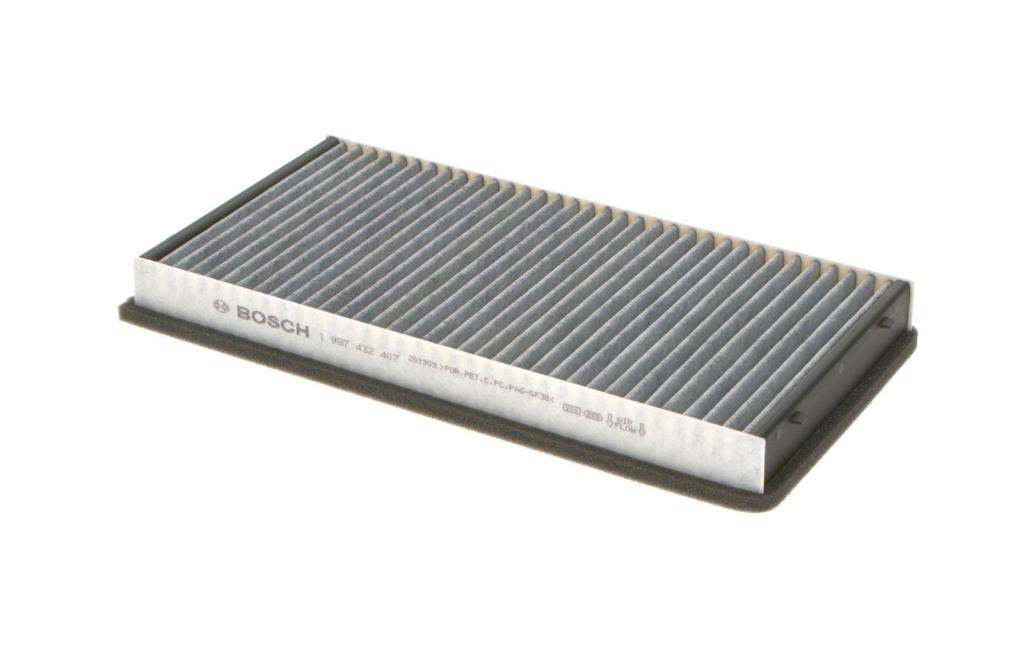 Filtre d'habitacle (Filtre à pollen) BOSCH R2407 - ref. 1 987 432 407