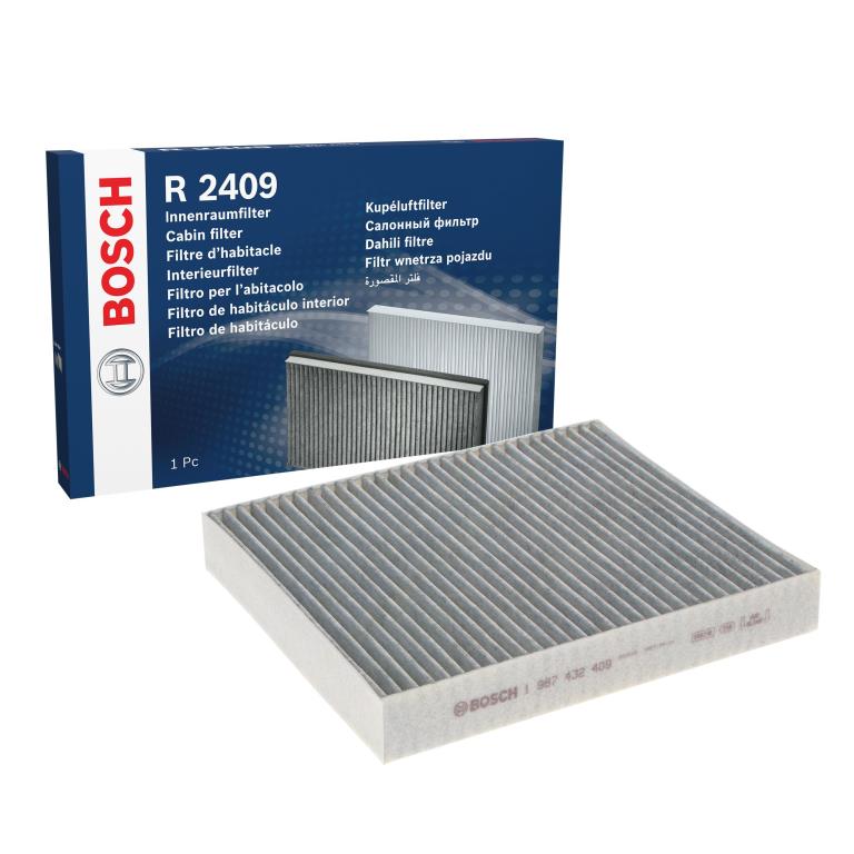 Filtro, aire habitáculo BOSCH R2409 - ref. 1 987 432 409