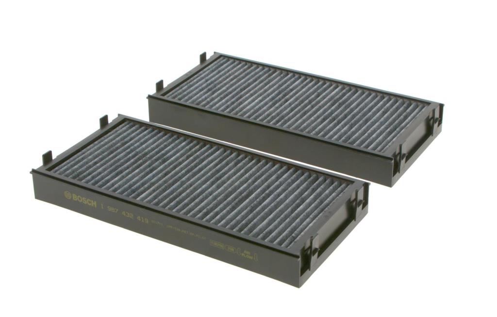 Filtre d'habitacle (Filtre à pollen) BOSCH R2419 - ref. 1 987 432 419