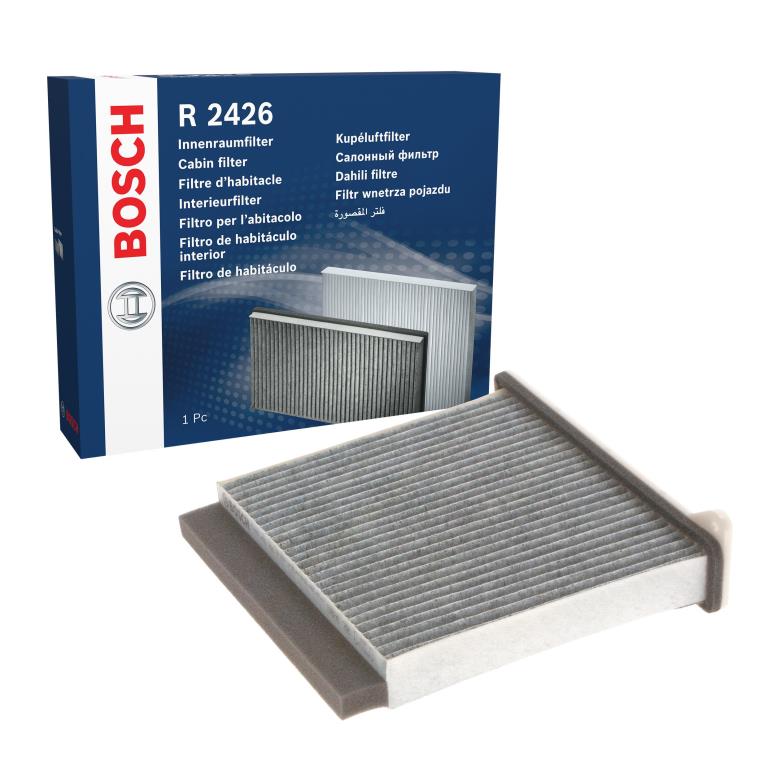 Filtre d'habitacle (Filtre à pollen) BOSCH R2426 - ref. 1 987 432 426