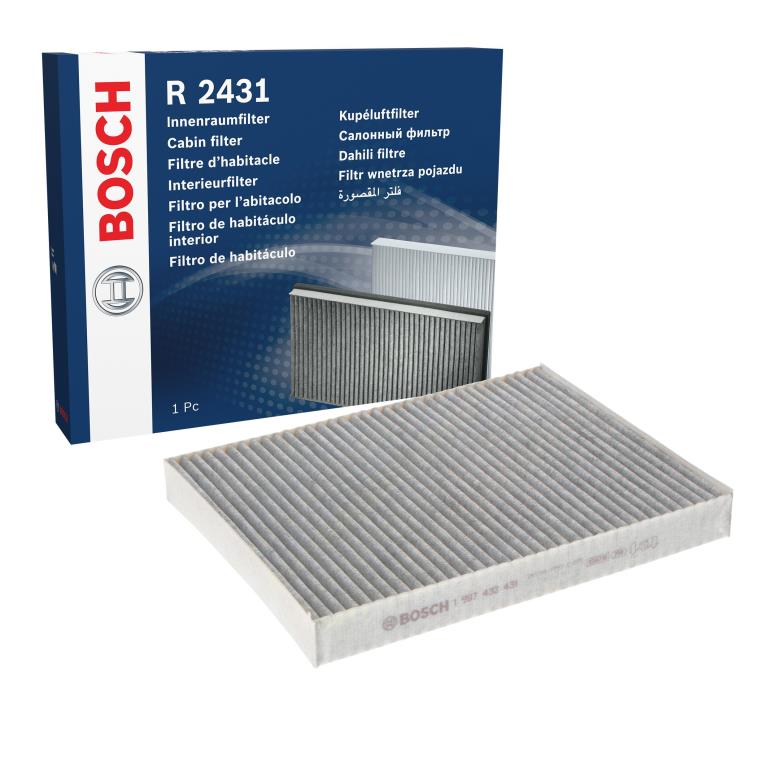 Filtro, aire habitáculo BOSCH R2431 - ref. 1 987 432 431