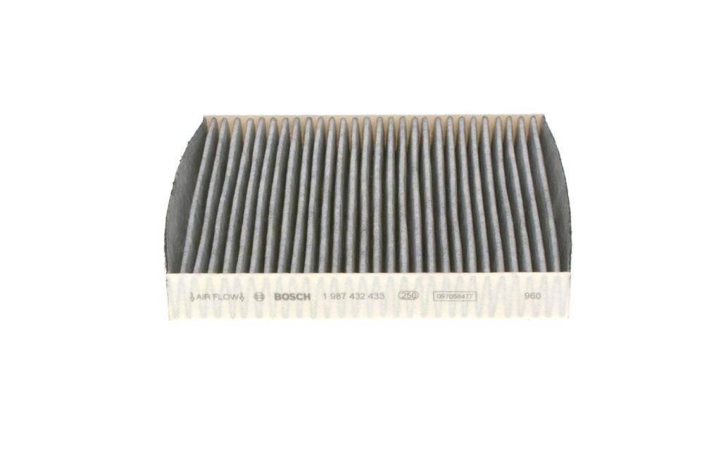 Filtro de habitáculo BOSCH R2433 - ref. 1 987 432 433