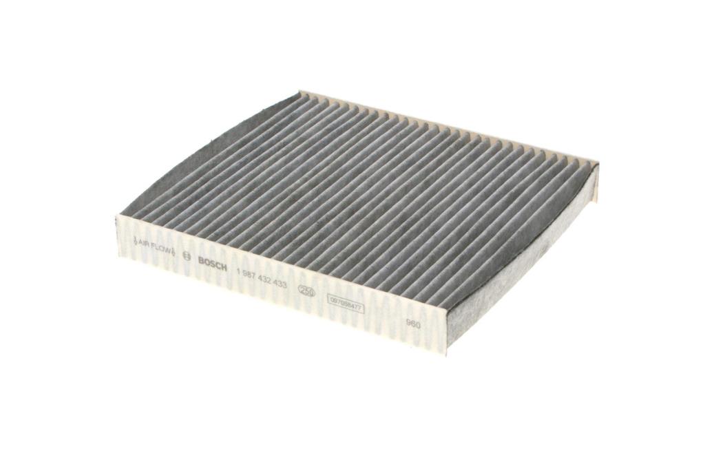 Filtro de habitáculo BOSCH R2433 - ref. 1 987 432 433
