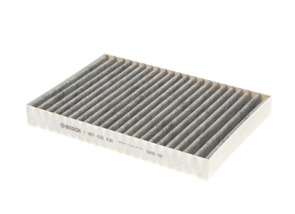 Filtre d'habitacle (Filtre à pollen) BOSCH R2438 - ref. 1 987 432 438