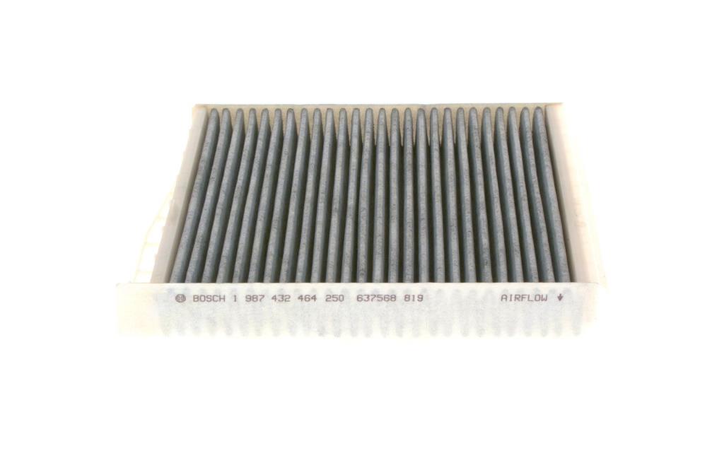 Filtre d'habitacle (Filtre à pollen) BOSCH R2464 - ref. 1 987 432 464
