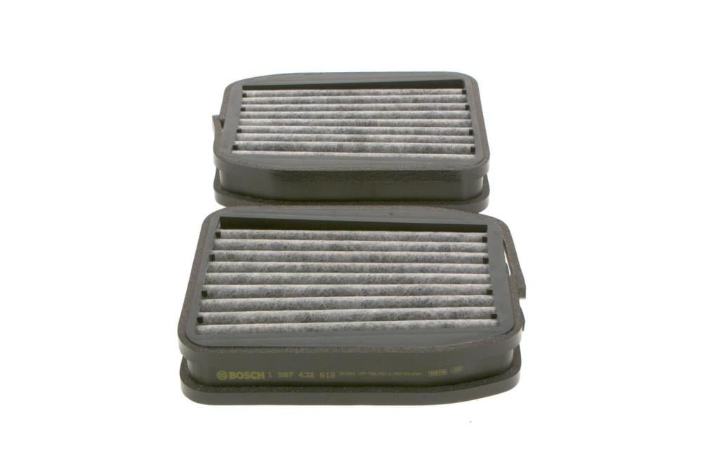 Filtre d'habitacle (Filtre à pollen) BOSCH R2512 - ref. 1 987 432 512