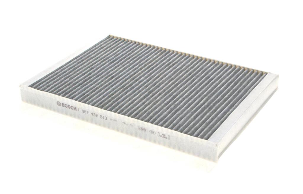 Filtre d'habitacle (Filtre à pollen) BOSCH R2513 - ref. 1 987 432 513