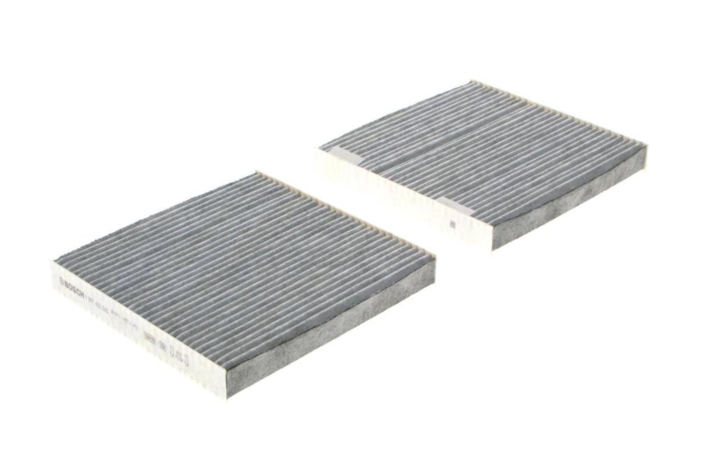 Filtre d'habitacle (Filtre à pollen) BOSCH R2542 - ref. 1 987 432 542