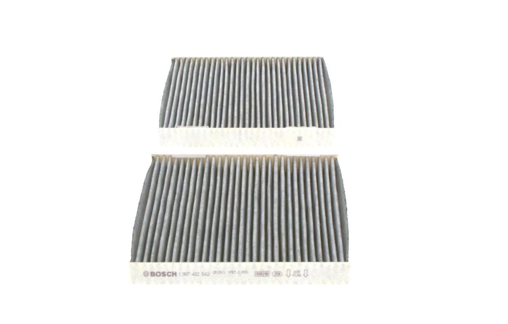 Filtre d'habitacle (Filtre à pollen) BOSCH R2542 - ref. 1 987 432 542