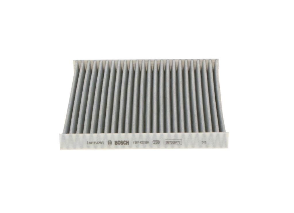 Filtre d'habitacle (Filtre à pollen) BOSCH R2566 - ref. 1 987 432 566
