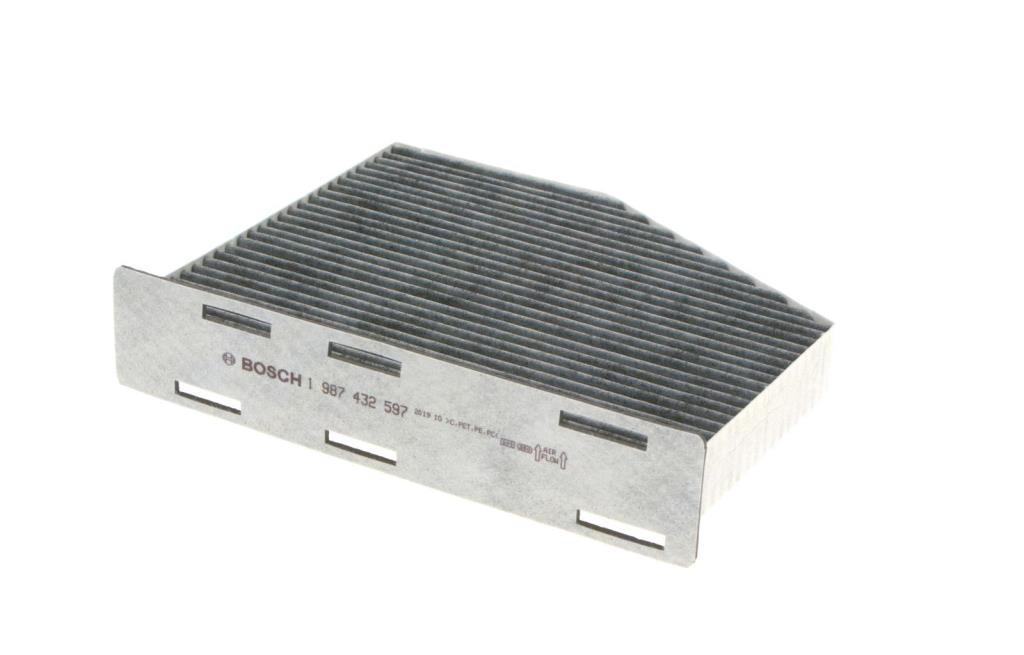 Filtro, aire habitáculo BOSCH R2597 - ref. 1 987 432 597