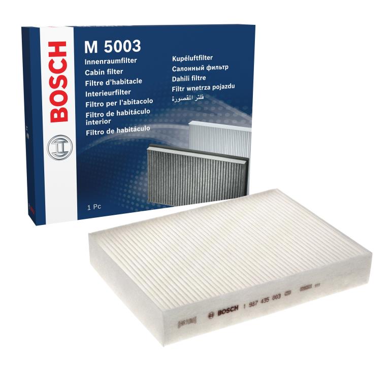 Filtro, aire habitáculo BOSCH M5003 - ref. 1 987 435 003