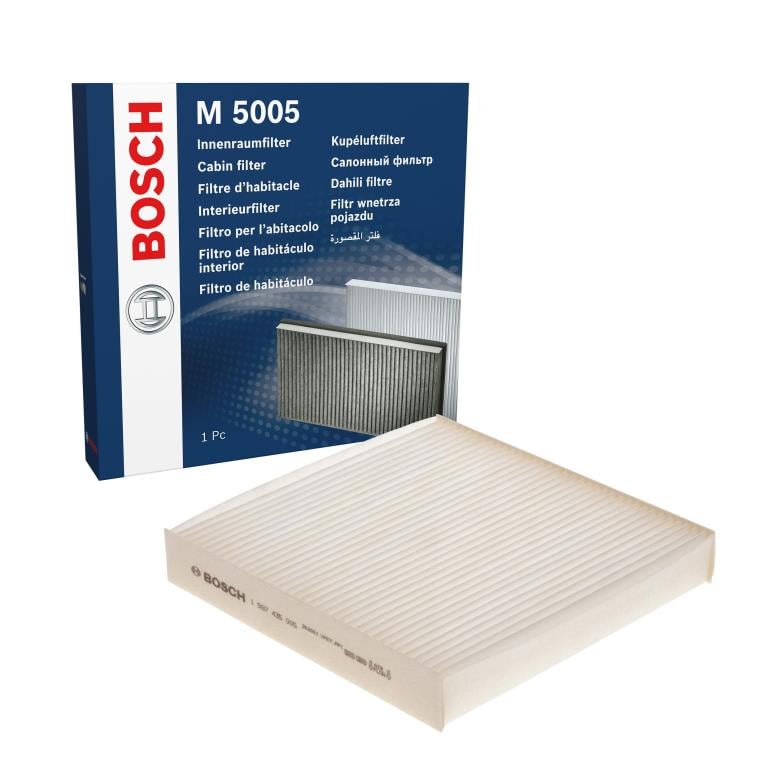 Filtre d'habitacle (Filtre à pollen) BOSCH M5005 - ref. 1 987 435 005