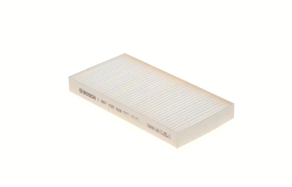 Filtre d'habitacle (Filtre à pollen) BOSCH M5008 - ref. 1 987 435 008
