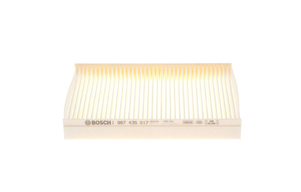 Filtre d'habitacle (Filtre à pollen) BOSCH M5017 - ref. 1 987 435 017