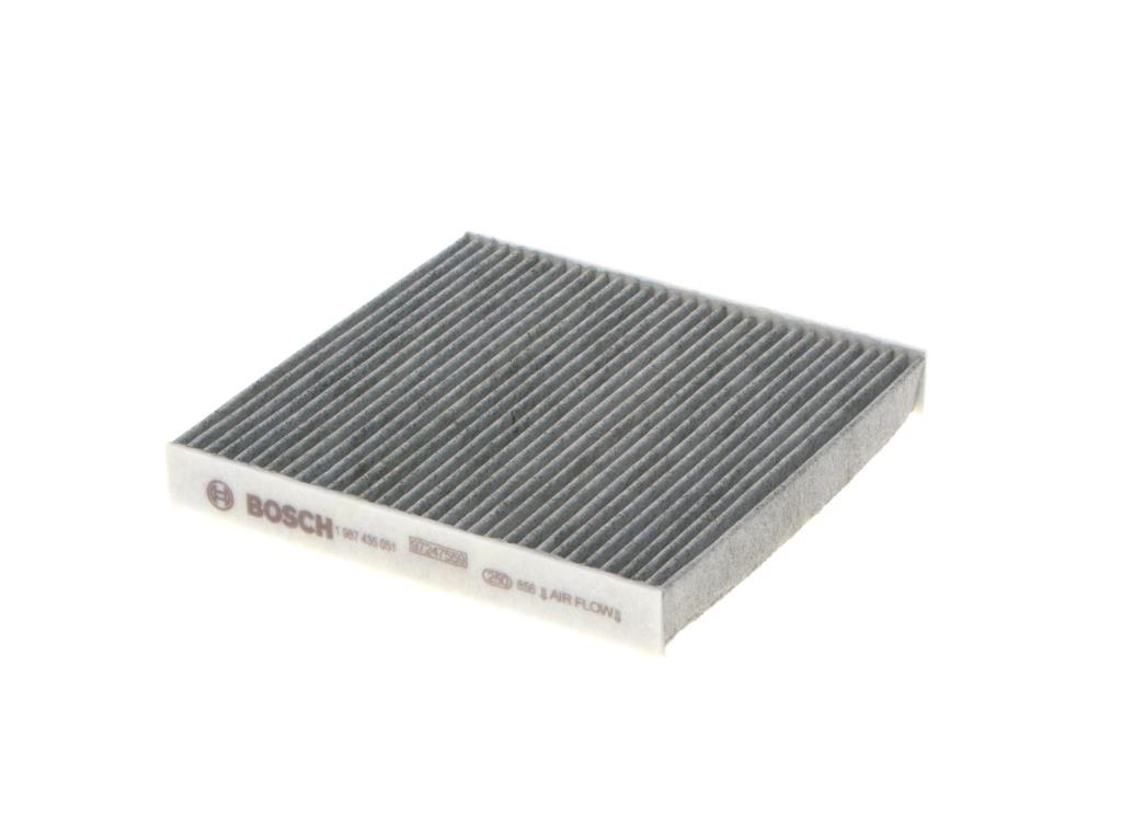 Filtre d'habitacle (Filtre à pollen) BOSCH M5051 - ref. 1 987 435 051