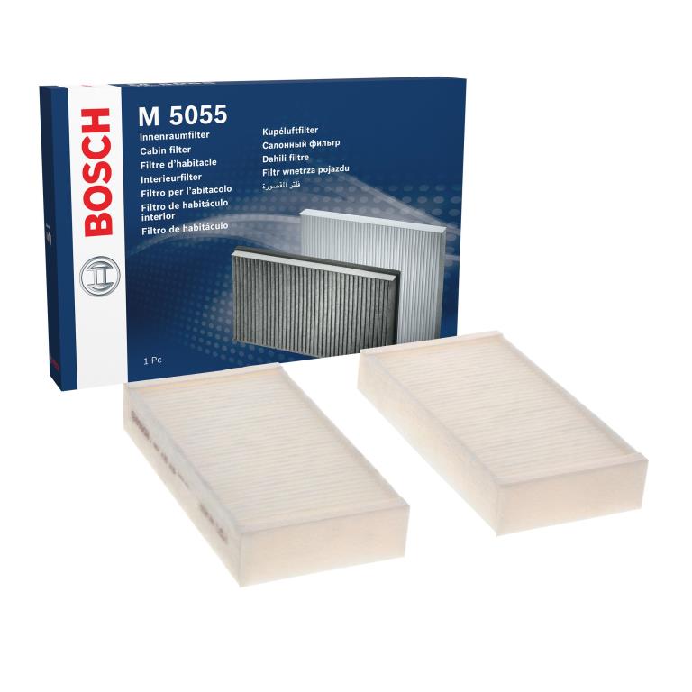 Filtre d'habitacle (Filtre à pollen) BOSCH M5055 - ref. 1 987 435 055