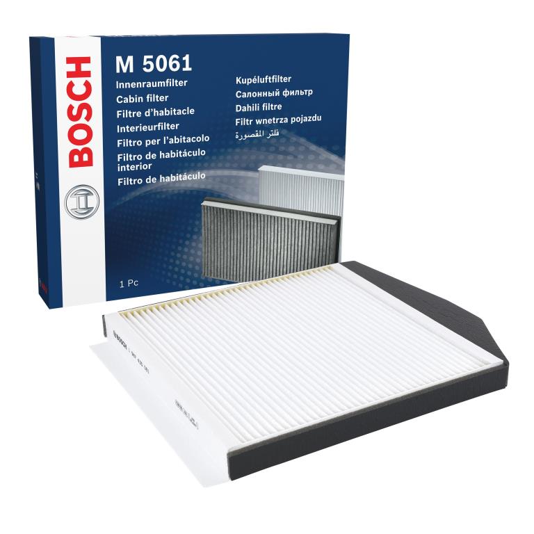 Filtre d'habitacle (Filtre à pollen) BOSCH M5061 - ref. 1 987 435 061