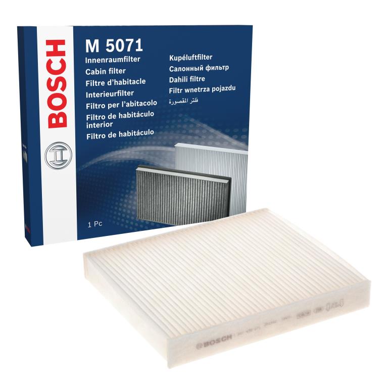 Filtre d'habitacle (Filtre à pollen) BOSCH M5071 - ref. 1 987 435 071