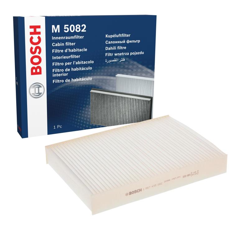 Filtre d'habitacle (Filtre à pollen) BOSCH M5082 - ref. 1 987 435 082
