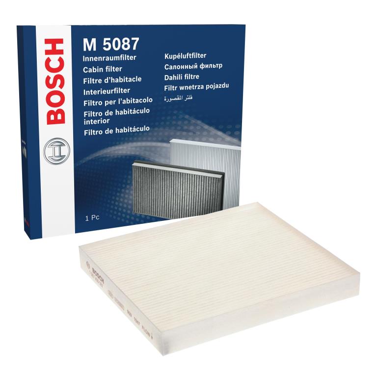 Filtre d'habitacle (Filtre à pollen) BOSCH M5087 - ref. 1 987 435 087