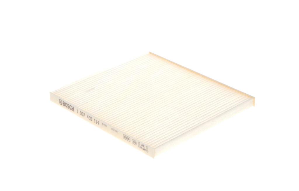 Filtre d'habitacle (Filtre à pollen) BOSCH M5114 - ref. 1 987 435 114