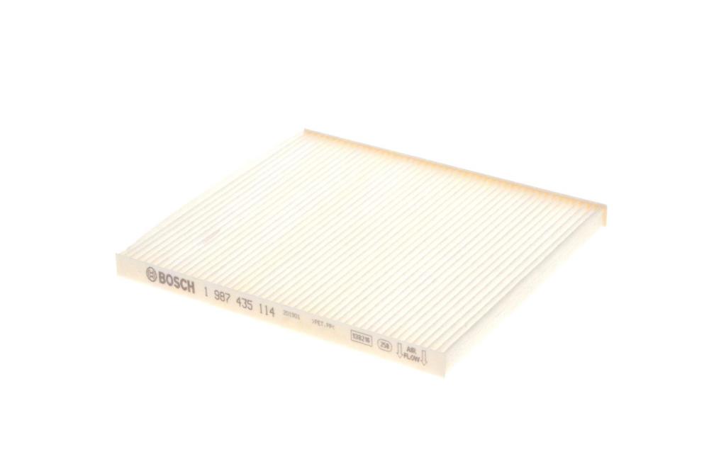 Filtre d'habitacle (Filtre à pollen) BOSCH M5114 - ref. 1 987 435 114