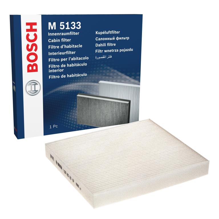 Filtre d'habitacle (Filtre à pollen) BOSCH M5133 - ref. 1 987 435 133
