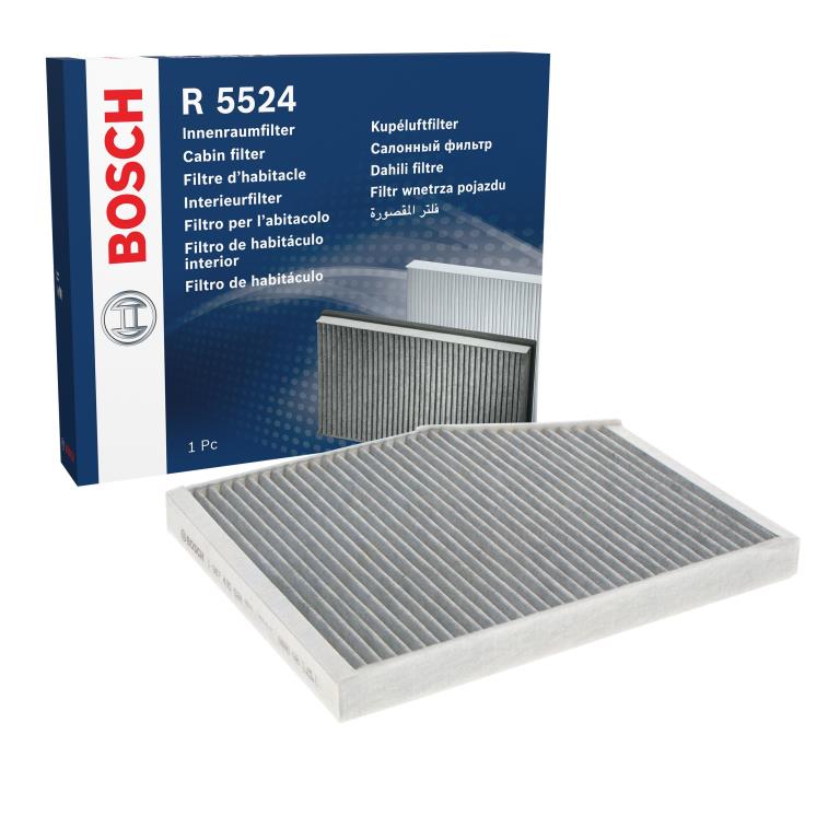 Filtre d'habitacle (Filtre à pollen) BOSCH R5524 - ref. 1 987 435 524