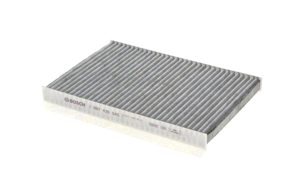 Filtre d'habitacle (Filtre à pollen) BOSCH R5540 - ref. 1 987 435 540